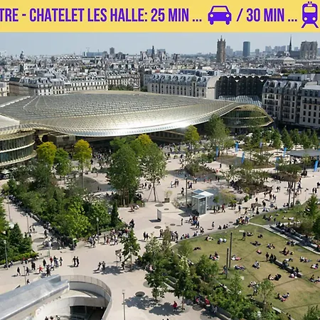 Qhome 7 - Duplex Cosy Entre Paris Et Disney Noisy-le-Grand Exterior foto