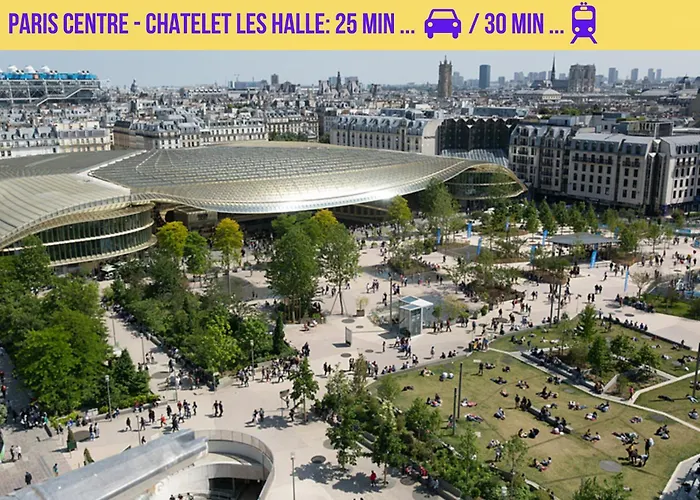 Qhome 7 - Duplex Cosy Entre Paris Et Disney