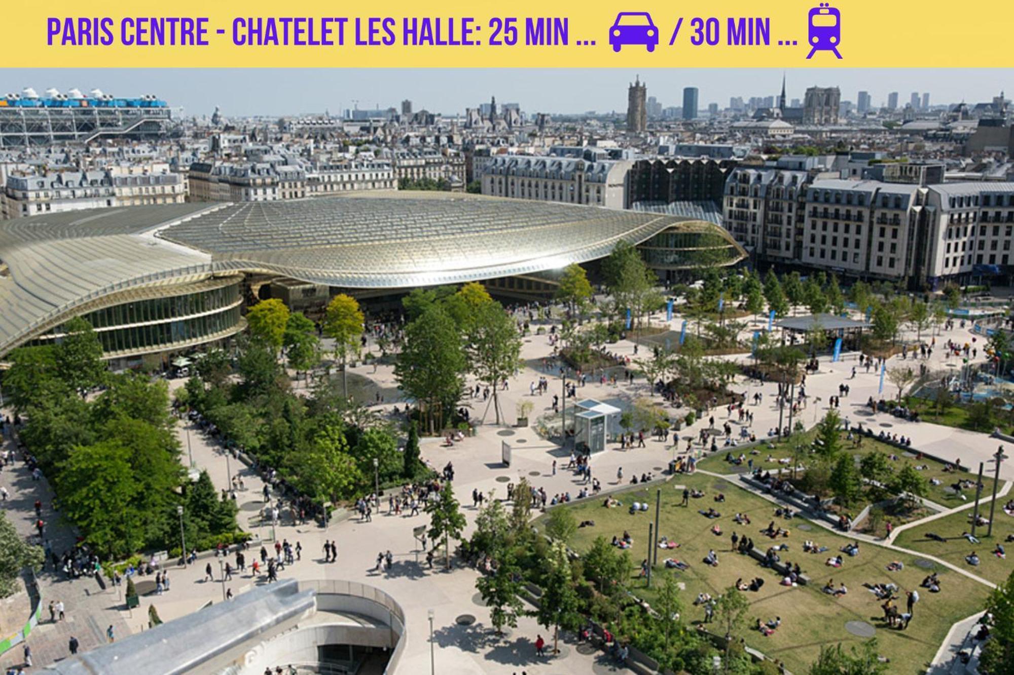 Qhome 7 - Duplex Cosy Entre Paris Et